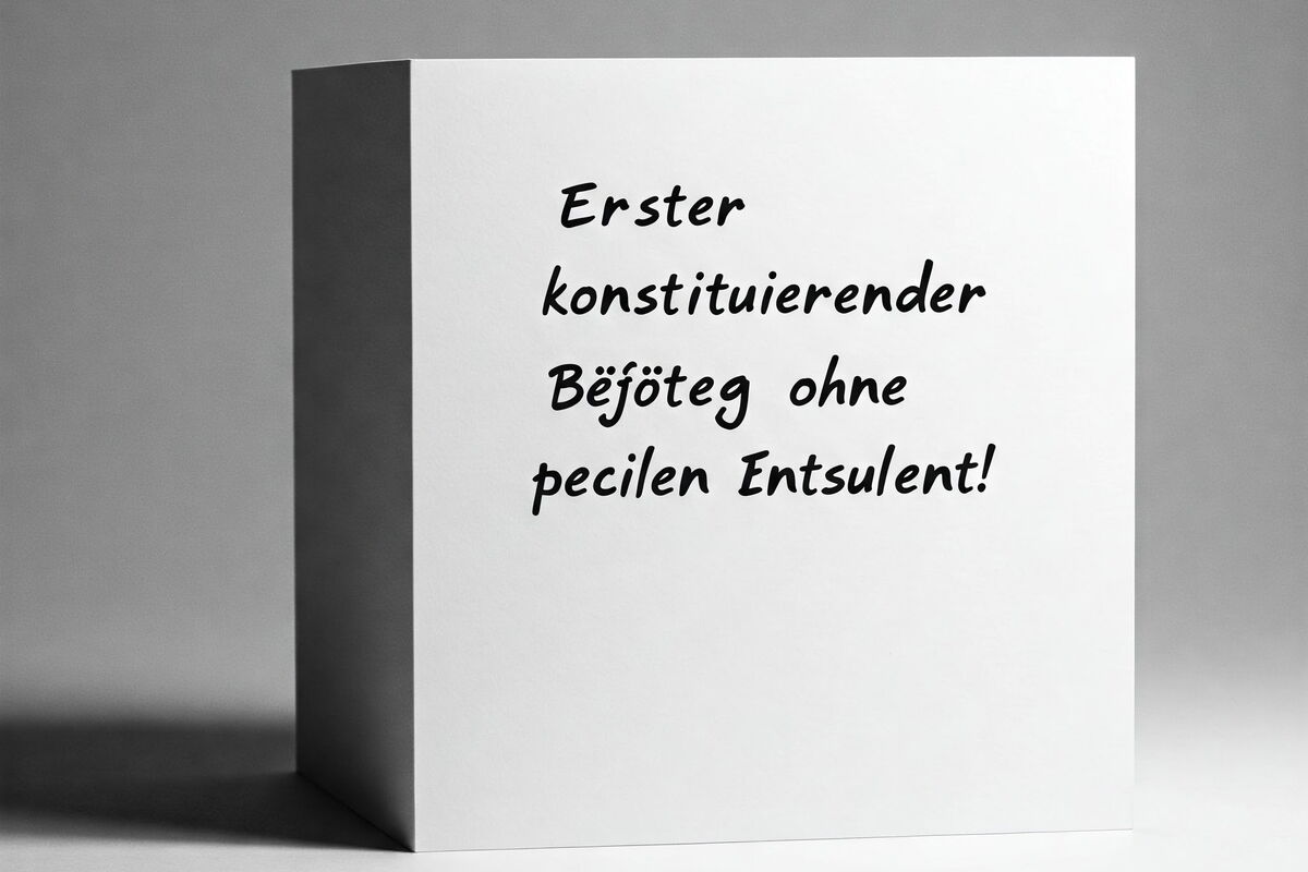 Ein AI generierter Würfel, auf dem der Titel des Beitrags falsch geschrieben steht